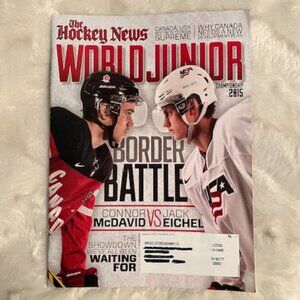 The Hockey News January 5 2015 Vol 68 No 12-13 World Junior 2015 McDavid Eichel